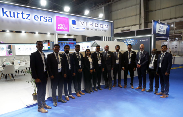 Productronica India Messe-Team aus Deutschland und Indien Productronica India Messe-Team aus Deutschland und Indien