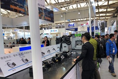 Ersa Messestand auf der Productronica China in Shanghai