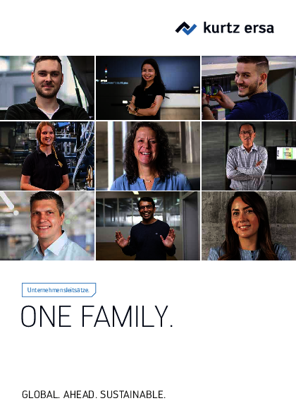 Unternehmensleitsätze Kurtz Ersa