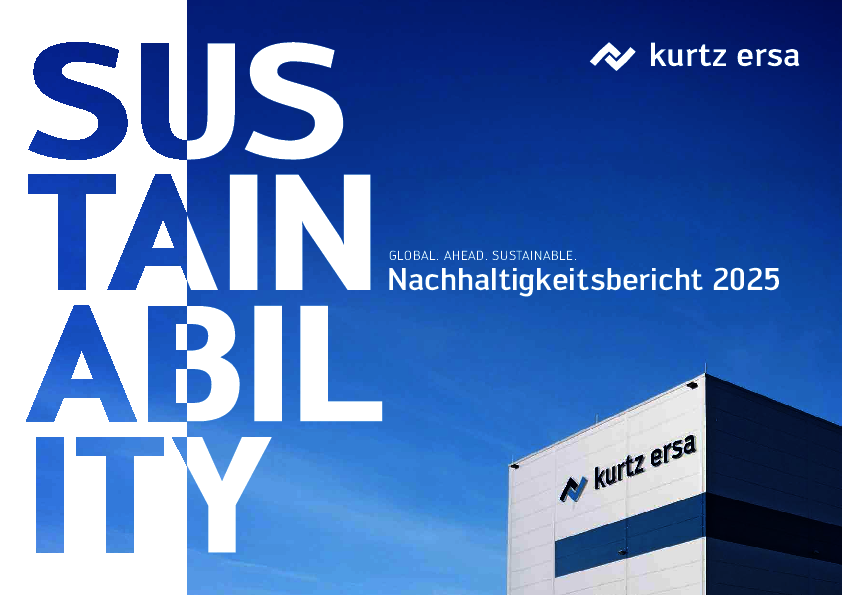 Kurtz Ersa Nachhaltigkeitsbericht 2025