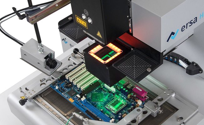 Beste BTC-Prototypen-Produktion: Ersa Hybrid Rework-Systeme HR 500 und HR 550 Beste BTC-Prototypen-Produktion: Ersa Hybrid Rework-Systeme HR 500 und HR 550