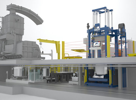 Schlüsselfertige Gießlinien