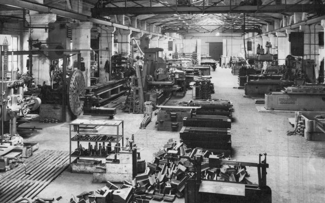 Beginn Maschinenbau/ -fabrik Beginn Maschinenbau/ -fabrik