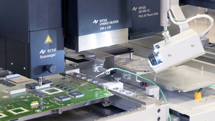HR 600 XL: Restlot-Entfernung automatisch und berührungslos HR 600 XL: Restlot-Entfernung automatisch und berührungslos