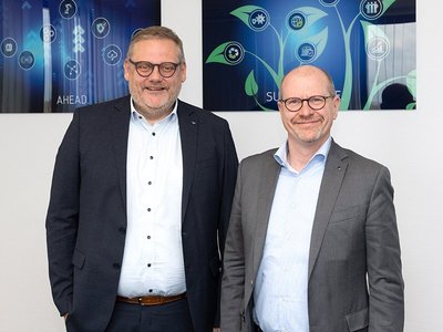 CFO Thomas Mühleck (links) und CEO Ralph Knecht berichteten bei der Bilanzpressekonferenz über die positive Geschäftsentwicklung des Kurtz Ersa-Konzerns