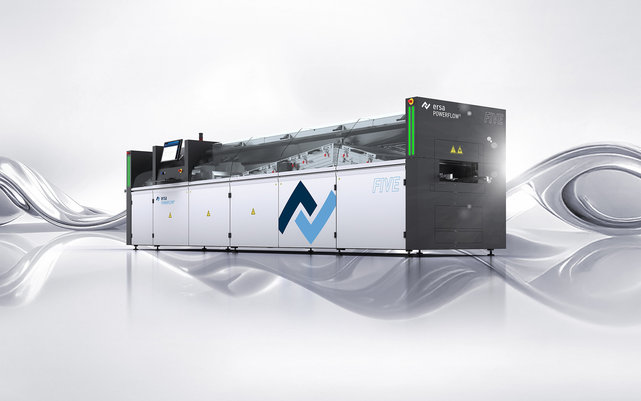 Mit der neuen POWERFLOW FIVE stellt Ersa ein innovatives Wellenlötsystem vor, das dank fortschrittlicher Technologien neue Standards in Leistung, Flexibilität, Energieeffizienz und Gesamtbetriebskosten (TCO) setzt Mit der neuen POWERFLOW FIVE stellt Ersa ein innovatives Wellenlötsystem vor, das dank fortschrittlicher Technologien neue Standards in Leistung, Flexibilität, Energieeffizienz und Gesamtbetriebskosten (TCO) setzt