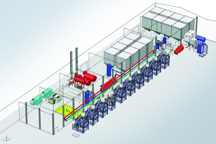 Kurtz Komplettlösung einer Fertigung Kurtz Turnkey Projekt