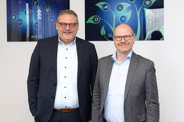 Kurtz Ersa-CFO Thomas Mühleck (links) und Kurtz Ersa-CEO Ralph Knecht berichteten bei der Bilanzpressekonferenz über die positive Geschäftsentwicklung des Kurtz Ersa-Konzerns Kurtz Ersa-CFO Thomas Mühleck (links) und Kurtz Ersa-CEO Ralph Knecht berichteten bei der Bilanzpressekonferenz über die positive Geschäftsentwicklung des Kurtz Ersa-Konzerns