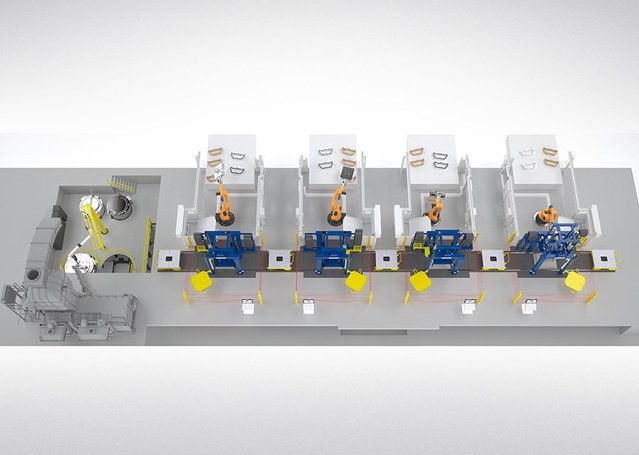 Kurtz Turnkey: vollautomatisierte Niederdruck-Gießlinie Kurtz Turnkey: vollautomatisierte Niederdruck-Gießlinie